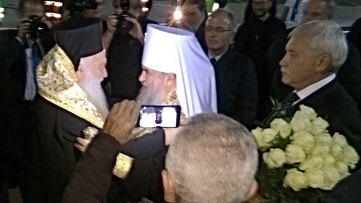 Прибытие иконы Божьей Матери «Панагия Сумела» в Санкт-Петербург